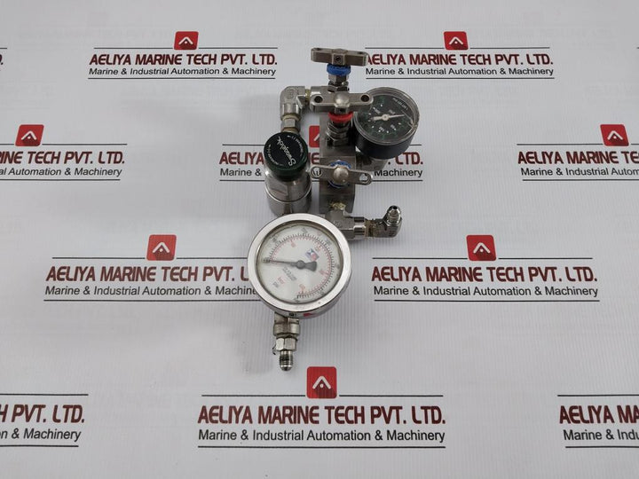 Accumulator Charging Testing Unit Set 0 To 400 Bar Fpu.1.250.F2.504 A3K Hydac