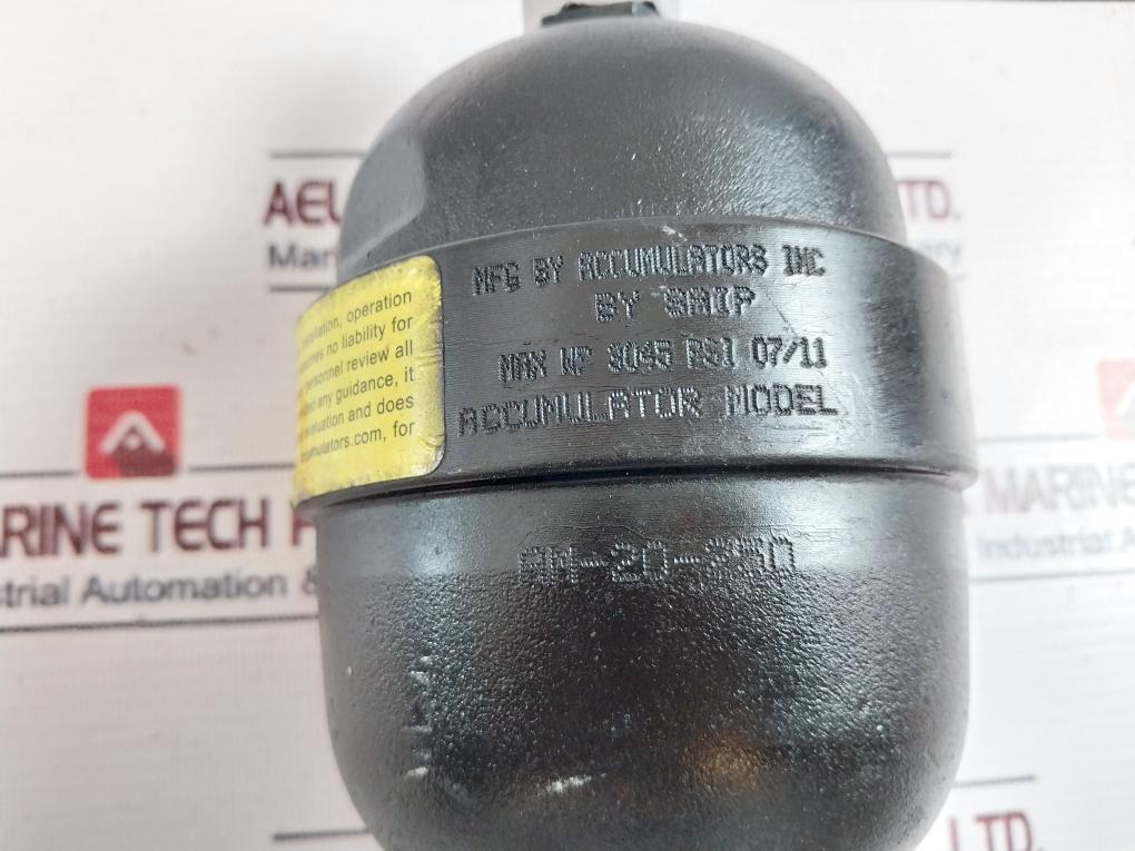 Accumulators Am-20-250 Hydraulic Diaphragm Accumulator 3045 Psi