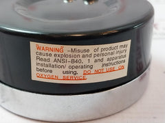 Accumulators ANSI-B40.1 Pressure Gauge 0-3000 PSI 17-00002