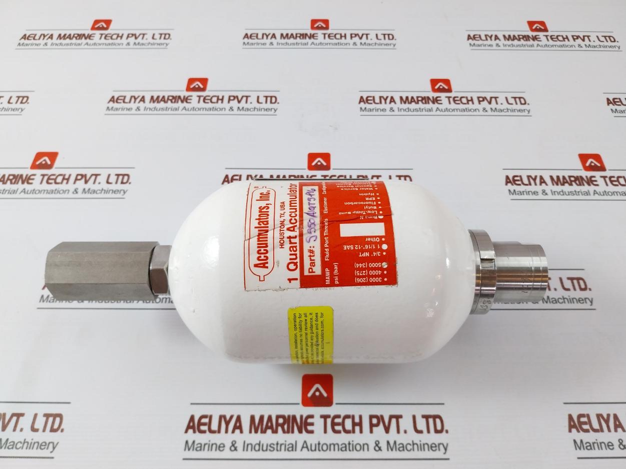 Accumulators S550A1Qt5-p16 1 Quart Accumulator 1931079-03