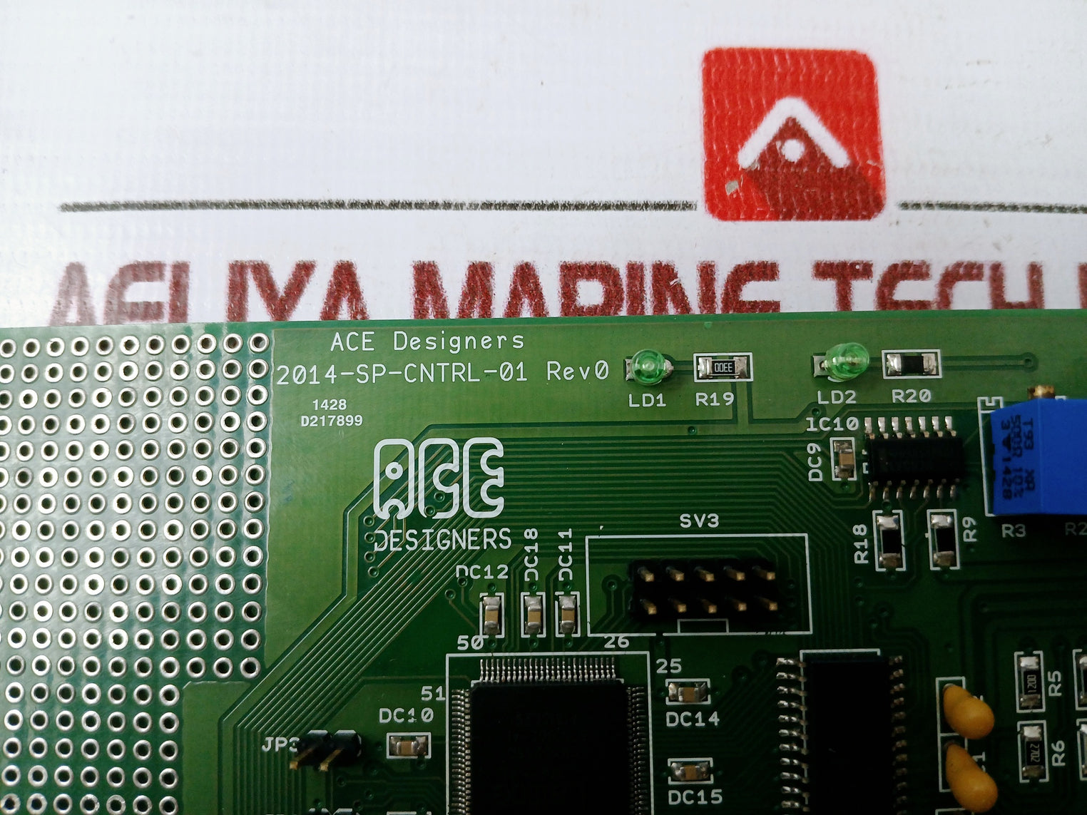 ACE 2014-SP-CNTRL-01 PCB Control Board D217899
