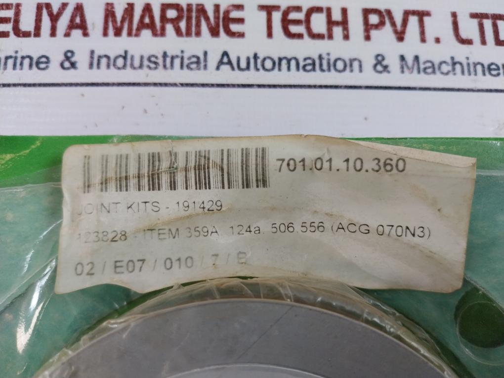 ACG 191429 Joint Kit For Pump Type ACG 70 N3 IVBO