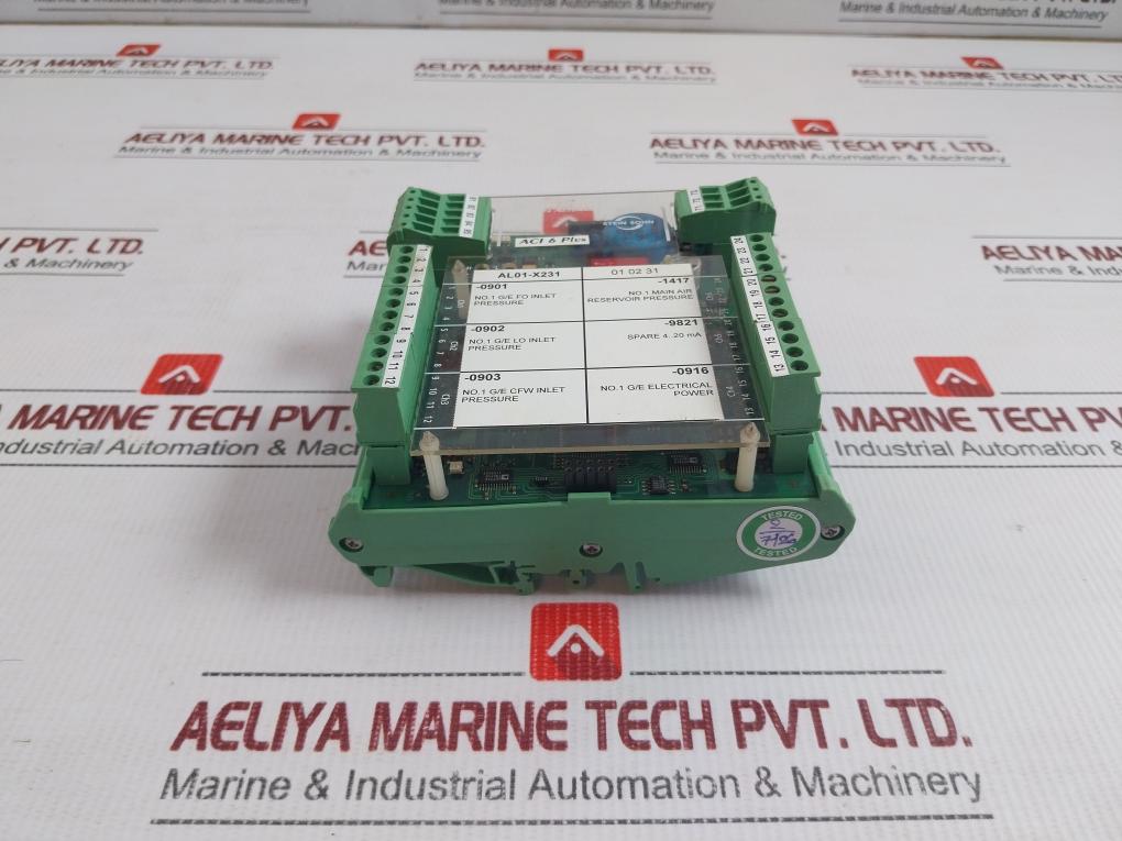 Aci 6 Plus Stein Sohn E713.2A Rev B Analog Current Input Pcb Module