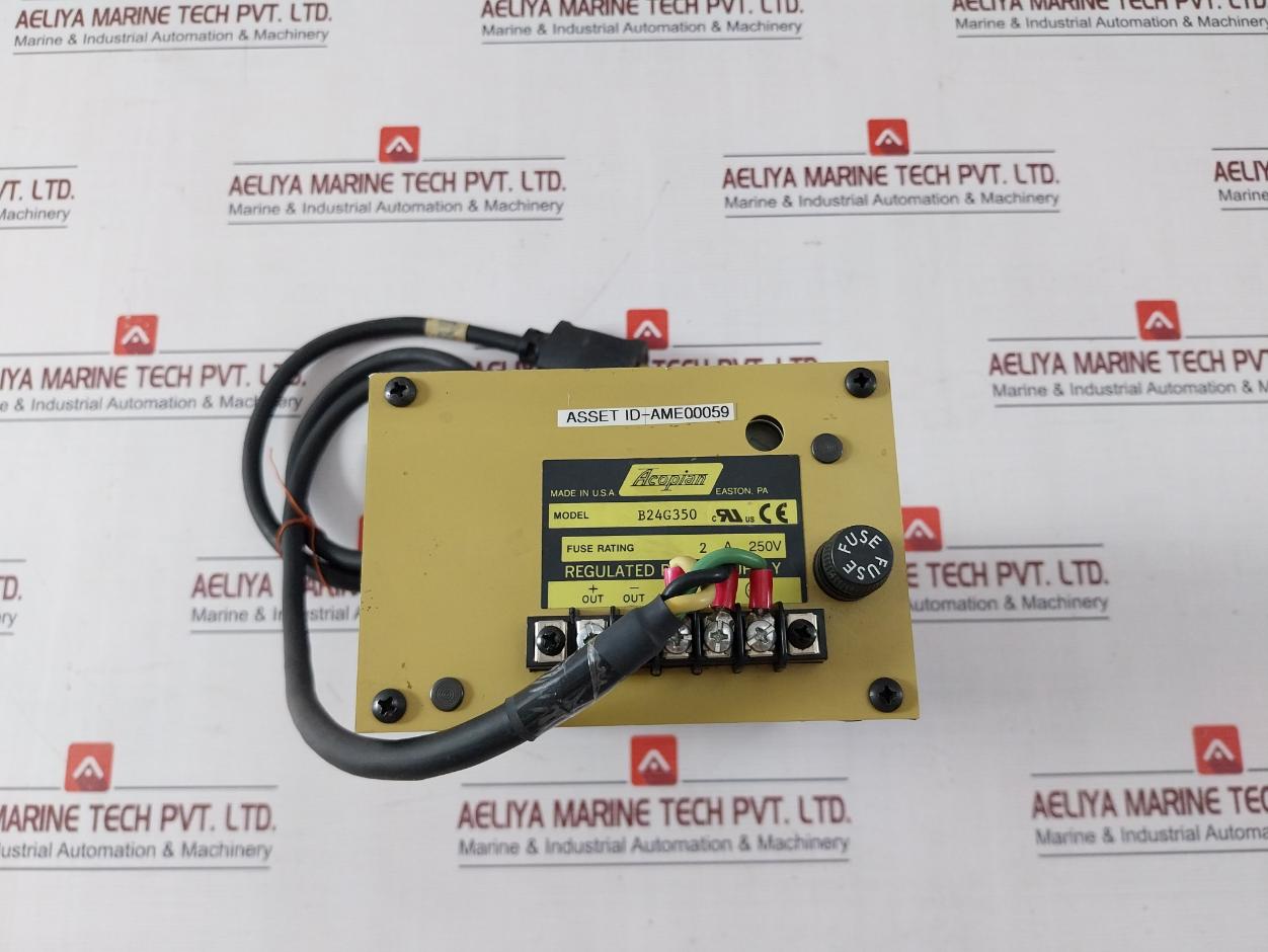 Acopian B24G350 Regulated Power Supply 1-mt