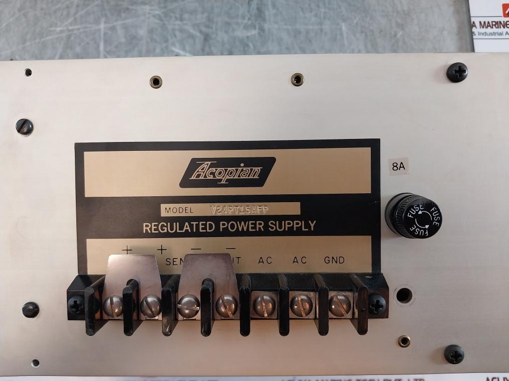 Acopian V24PT15AFP Regulated Power Supply 0-30 VDC 0-15 AMP