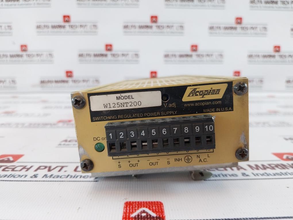 Acopian W125NT200 Switching Regulated Power Supply