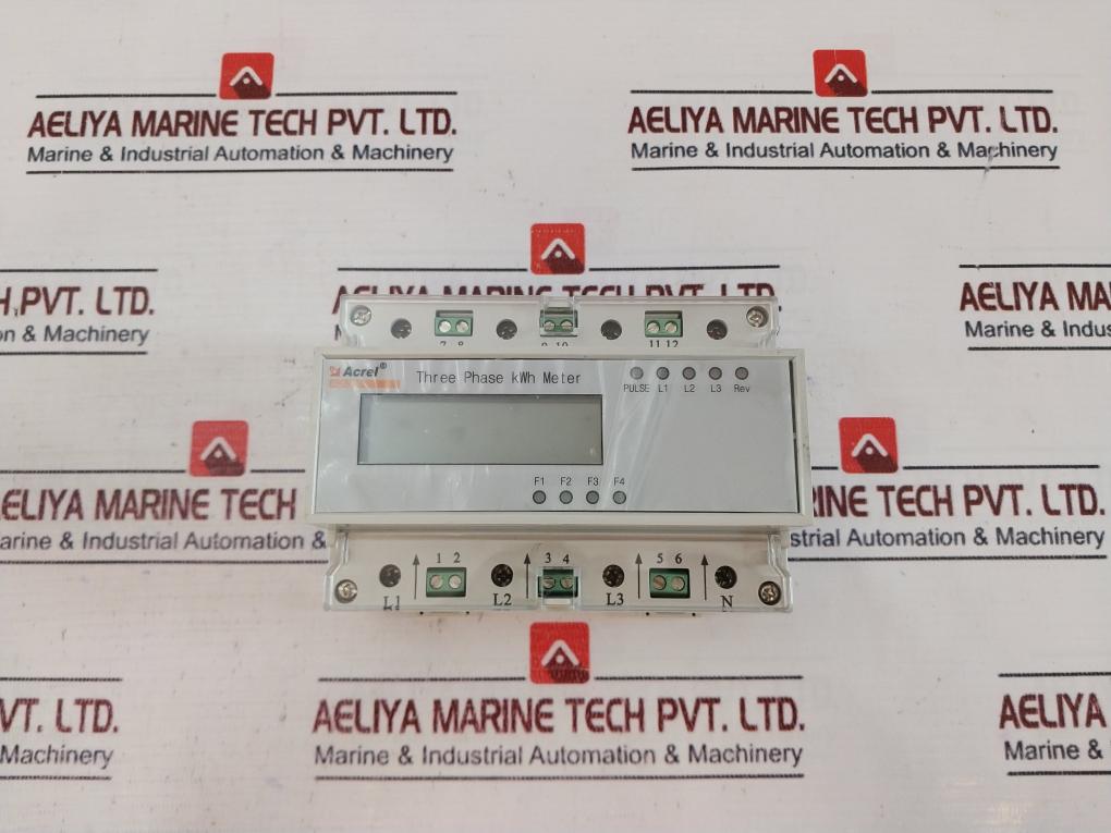 Acrel Adl300 Three Phase Kwh Meter 400 Imp/Kwh