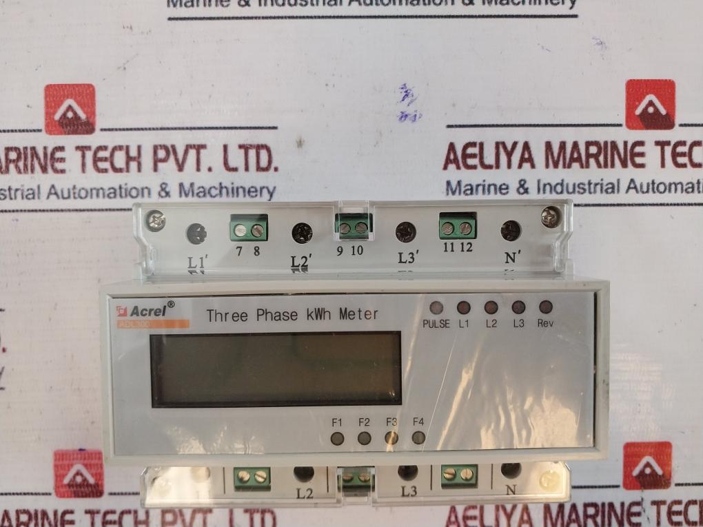 Acrel Adl300 Three Phase Kwh Meter 400 Imp/Kwh