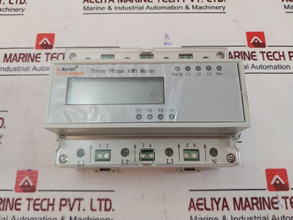 Acrel Adl300 Three Phase Kwh Meter 400 Imp/Kwh