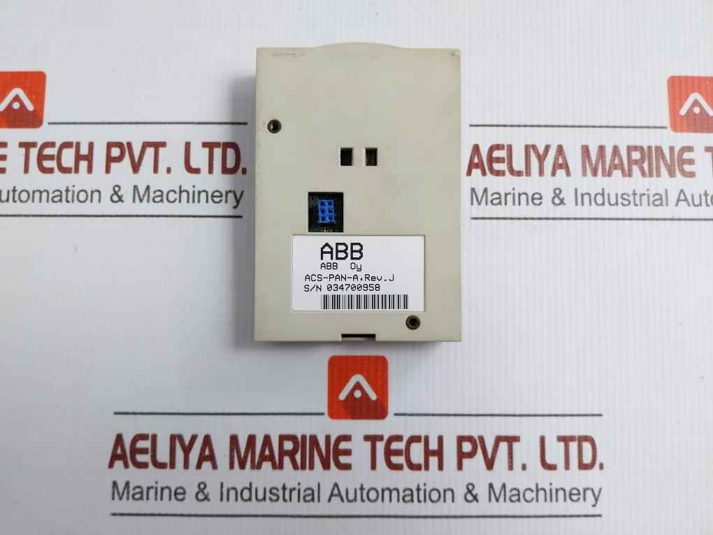 Acs-pan-a Control Keypad With Display Abb Revision J