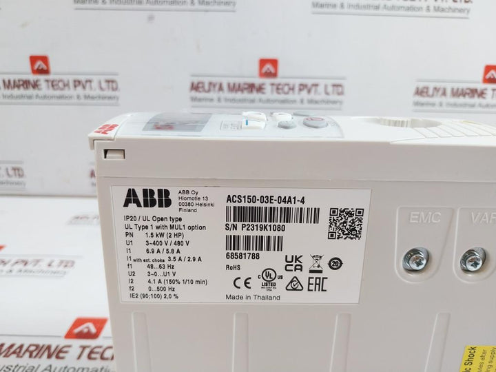 Acs150-03E-04A1-4-Frequency-Converter-68581788-Rev-b-0-500-Hz-1-5Kw-480V-Abb-209470-9