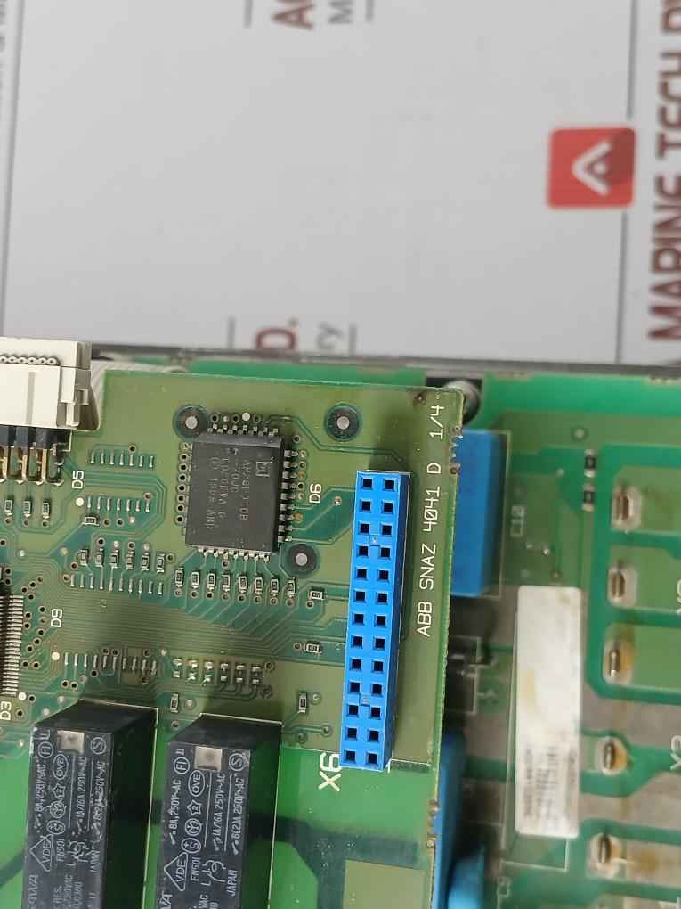 Acs401000432 Ac Drive Printed Control Circuit Board Rev R Abb