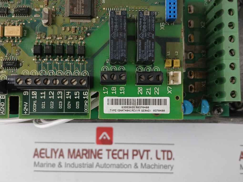 Acs401000432 Ac Drive Printed Control Circuit Board Rev R Abb