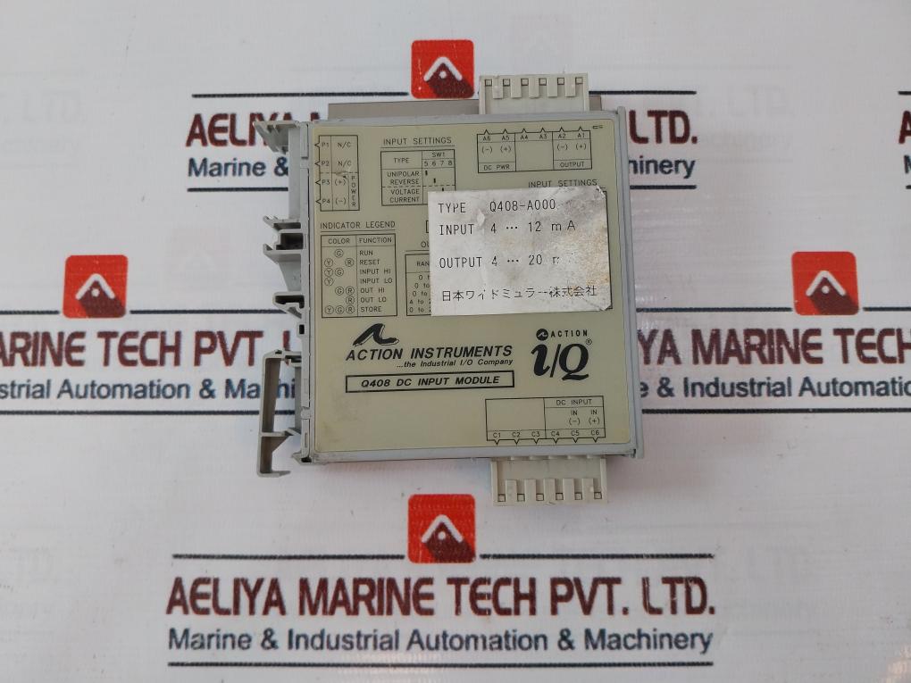 Action Instruments Q408-A000 DC Input Module