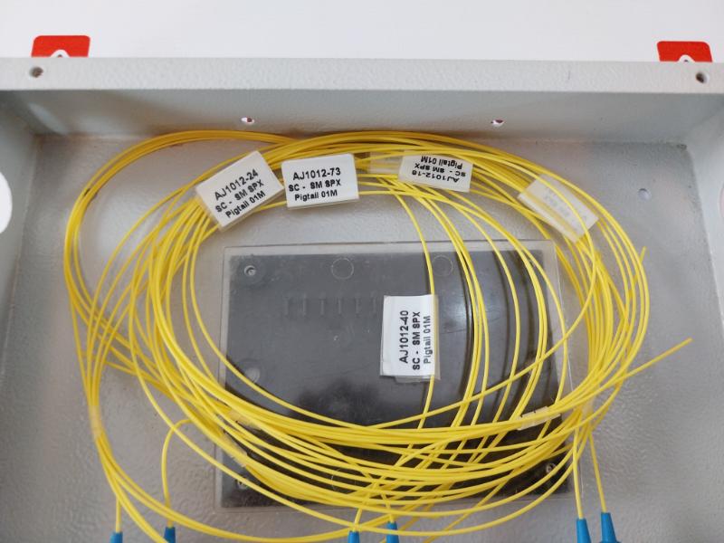 Action Technologies 6-port-liu-sm With Sm Pigtails & Adapter Aj1012-24