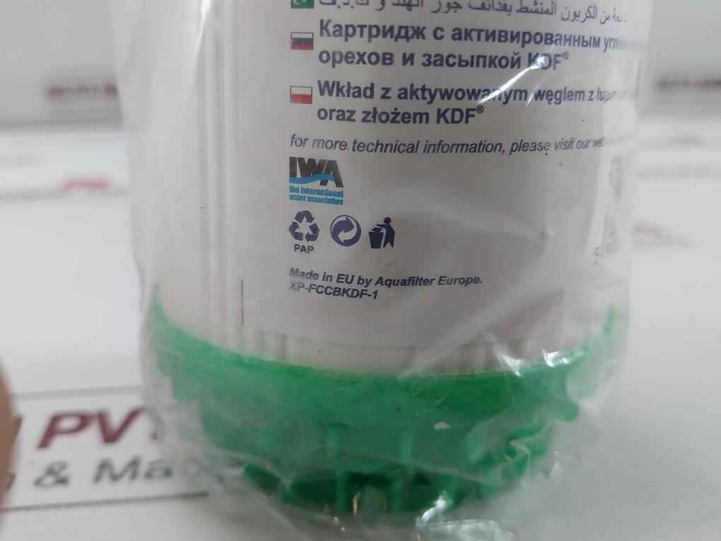 Activated Carbon Filter Cartridge Xp-fccbkdf-1 Aquafilter