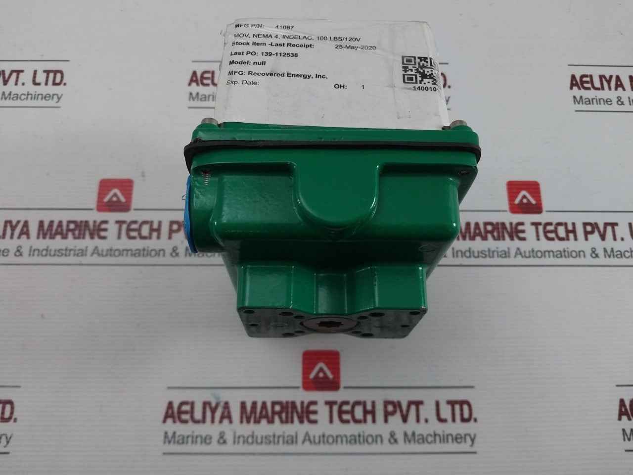 Actuator R4Bf03-2-ral6029 Voltage - 115Vac Indelac