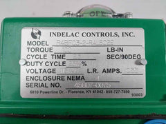Actuator R4Bf03-2-ral6029 Voltage - 115Vac Indelac