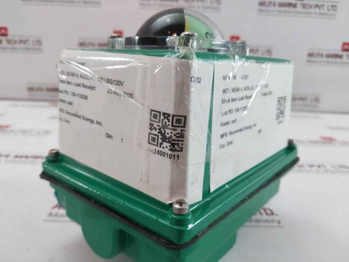 Actuator R4Bf03-2-ral6029 Voltage - 115Vac Indelac