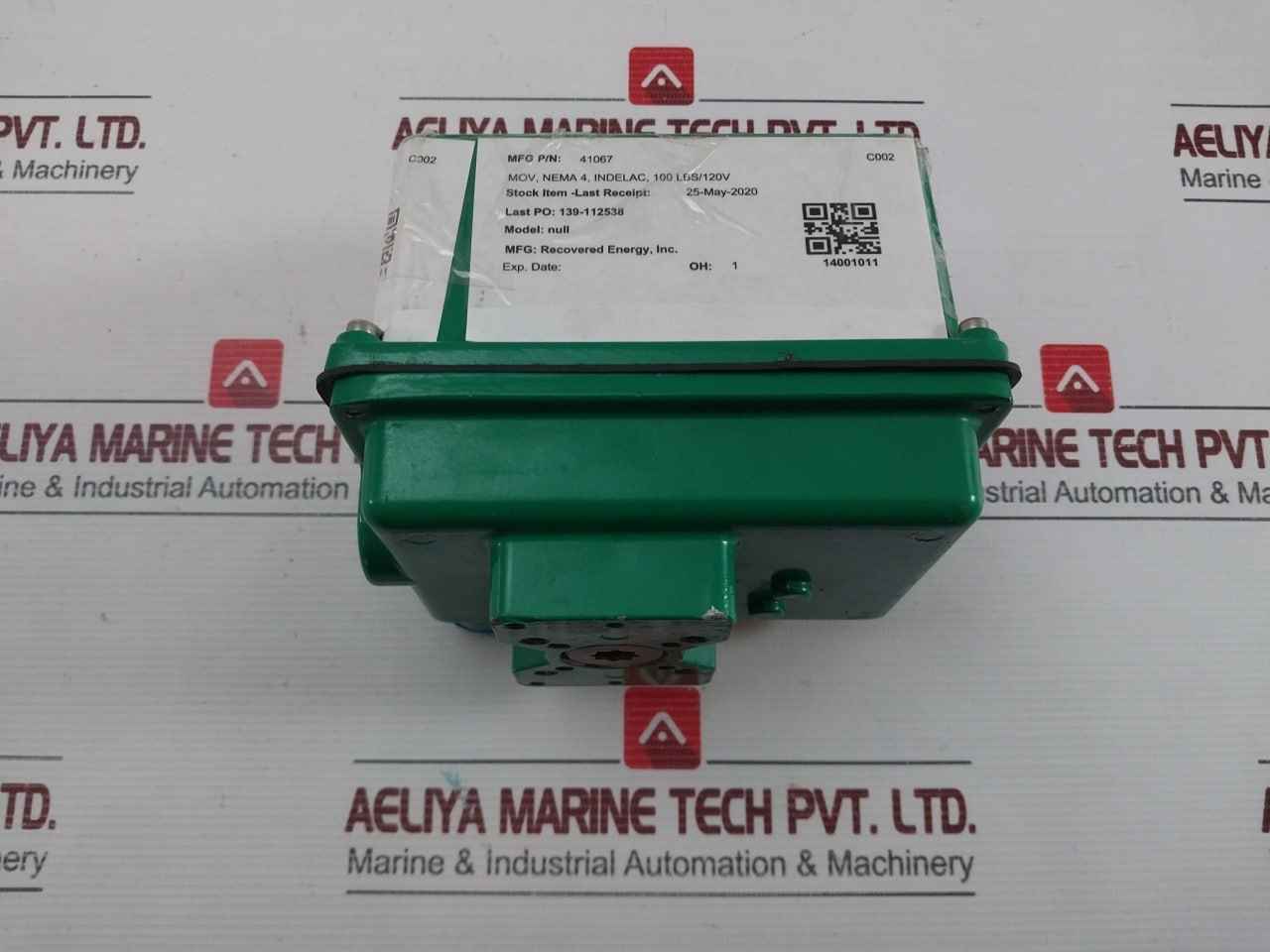 Actuator R4Bf03-2-ral6029 Voltage - 115Vac Indelac