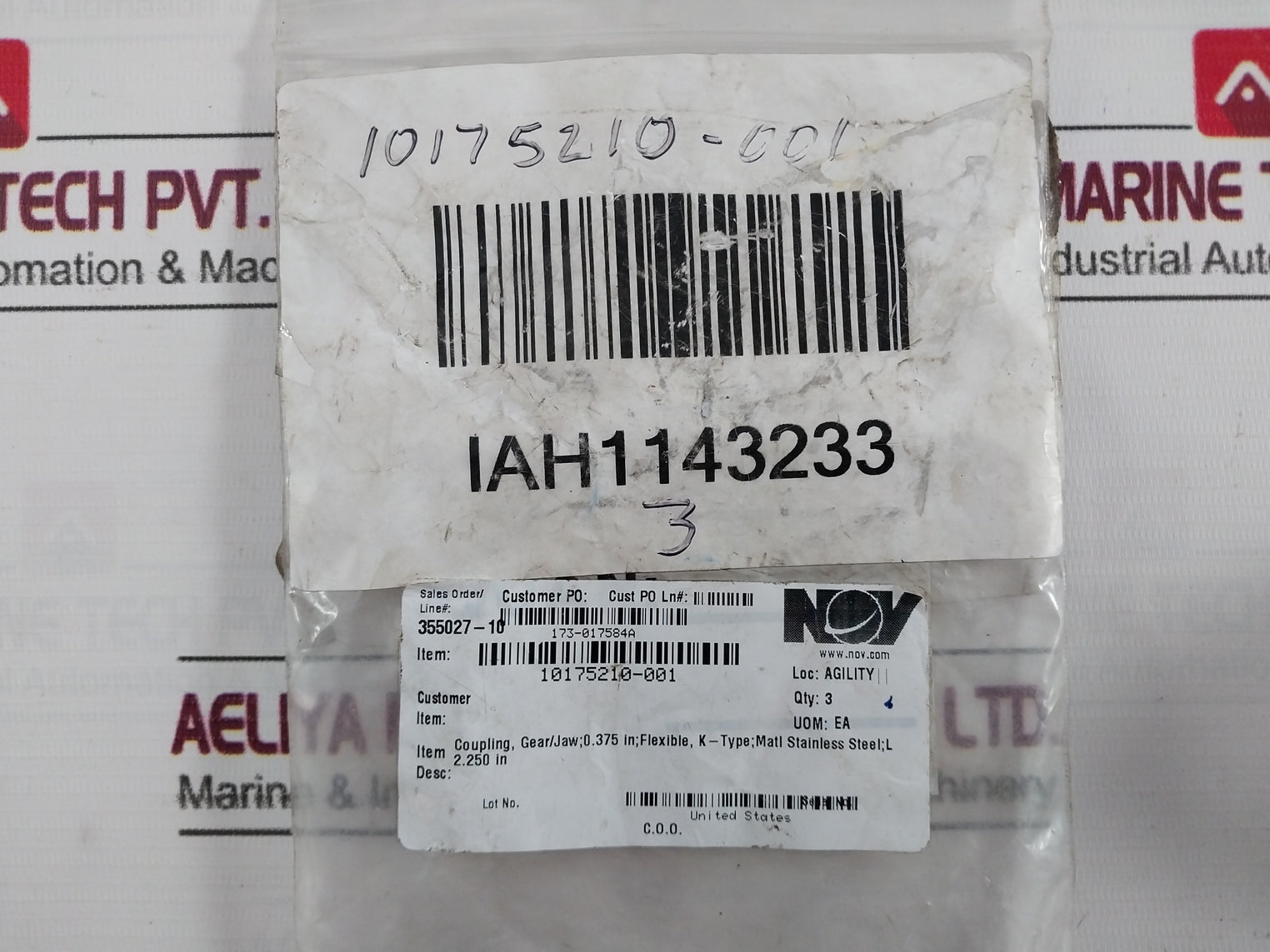 Acushnet 5803 K-coupling 3224224