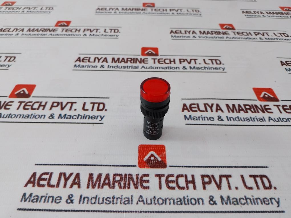 Lot of 3X AD16-16C LED Pilot Signal Light Lamp 24V