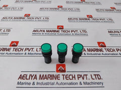 Lot of 3X AD16-16C LED Power Pilot Signal Light Lamp 24V