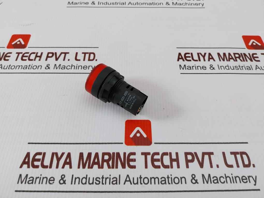 Ad22-22ds Acdc24v Red Led Pilot Light 20ma
