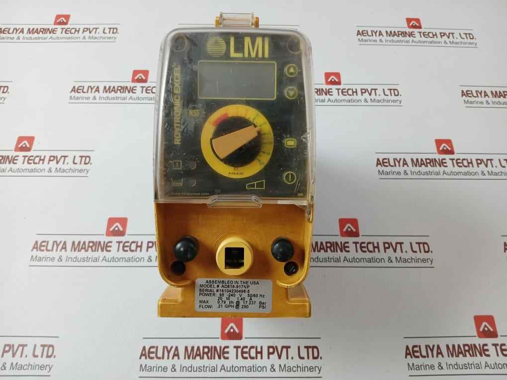 Ad816-917Np Metering Pump Roytronic Excel 95-240V 50/60Hz Lmi