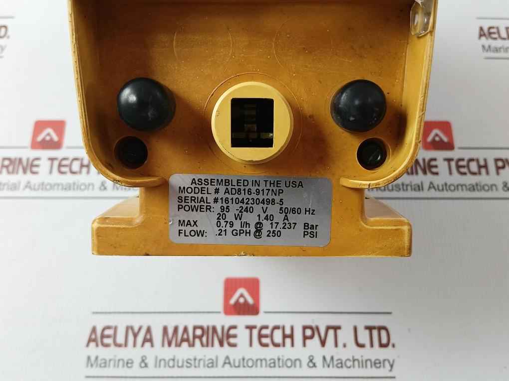 Ad816-917Np Metering Pump Roytronic Excel 95-240V 50/60Hz Lmi