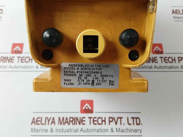 Ad816-917Np Metering Pump Roytronic Excel 95-240V 50/60Hz Lmi