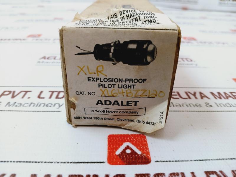 Adalet Xl64bzz120 Explosion-proof Pilot Light Series Xl 120 Volt