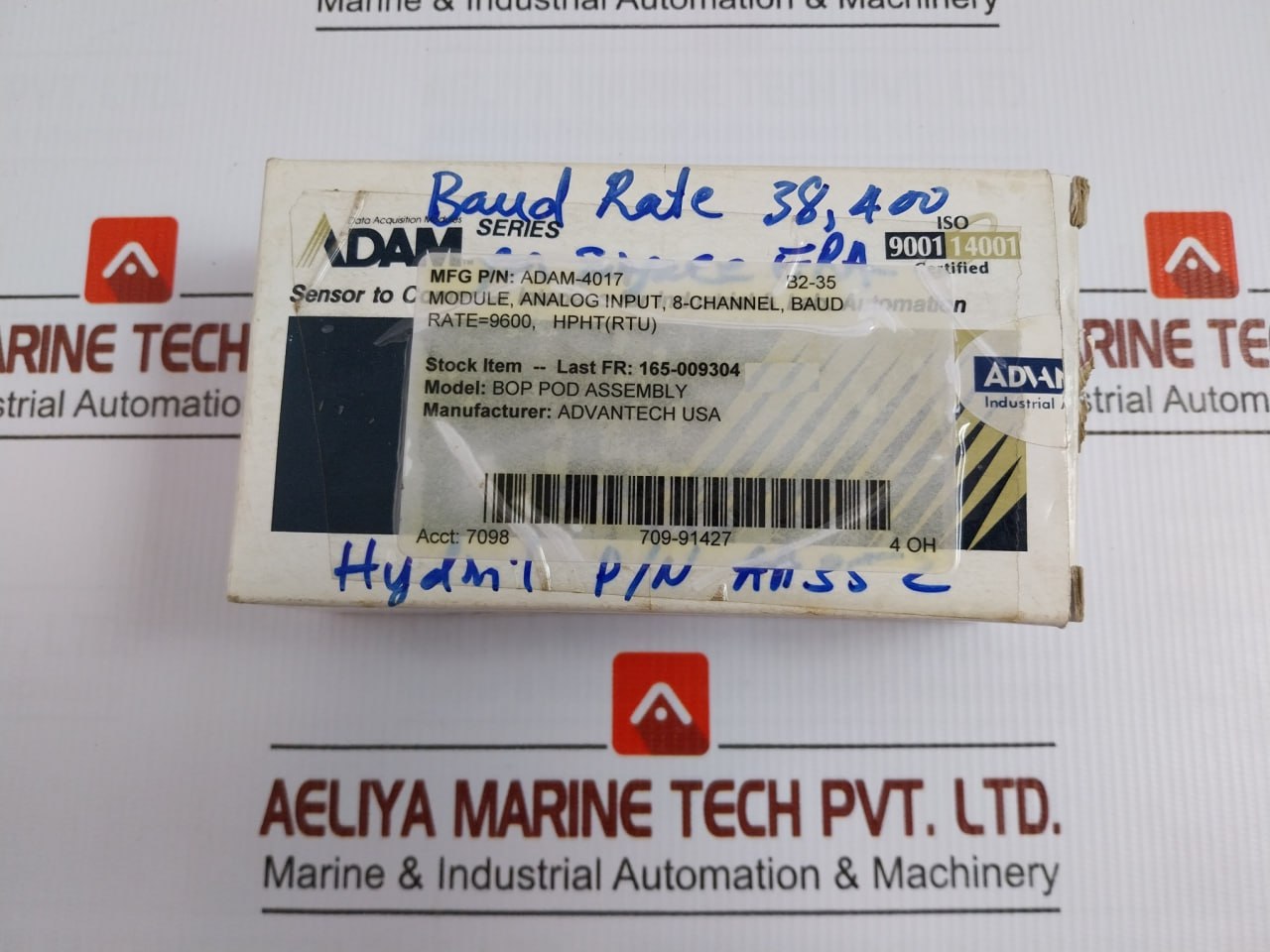 Adam 8-channel Data Acquisition Module Adam-4017-d2