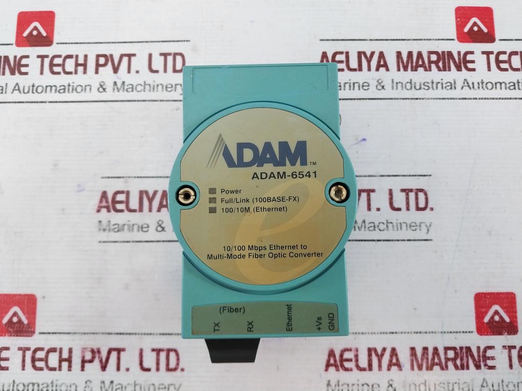 Adam Adam-6541 Multi-mode Fiber Optic Converter 10/100 Mbps Ethernet