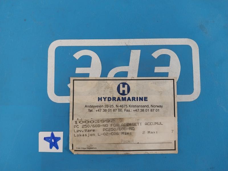 Adami Pc 250/60D-no Accumulator Charging Set 0-250 Bar 0-3500 Psi