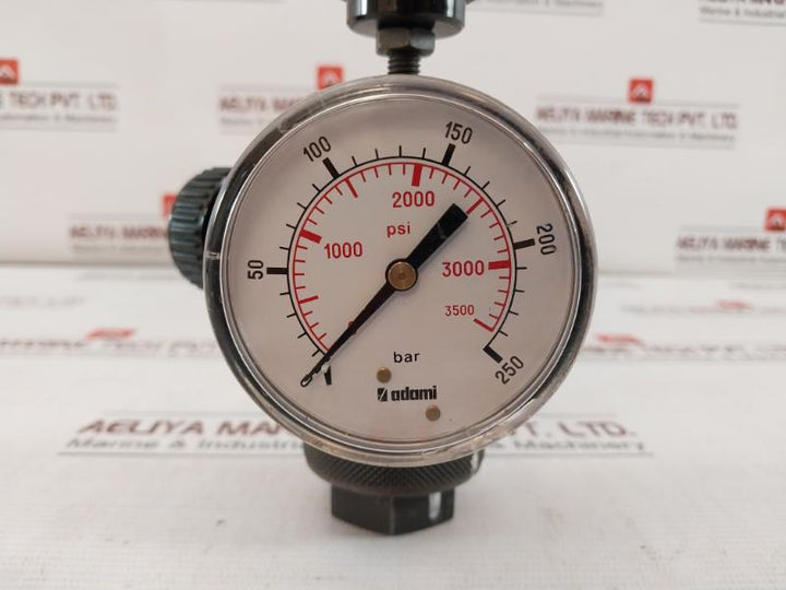 Adami Pc 250/60D-no Accumulator Charging Set 0-250 Bar 0-3500 Psi (Incomplete)