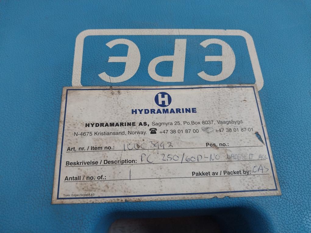 Adami Pc 250/60D-no Accumulator Charging Set 10003992 400Bar 0-800Psi 0-60 Bar