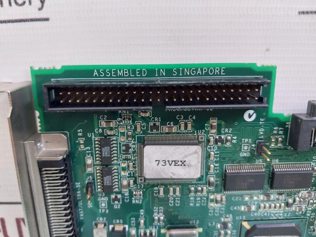 Adaptec 1824706-06 Scsi Pcb Card 60Mpf 9047-8229B 1824707-00 Rev A 94V-0