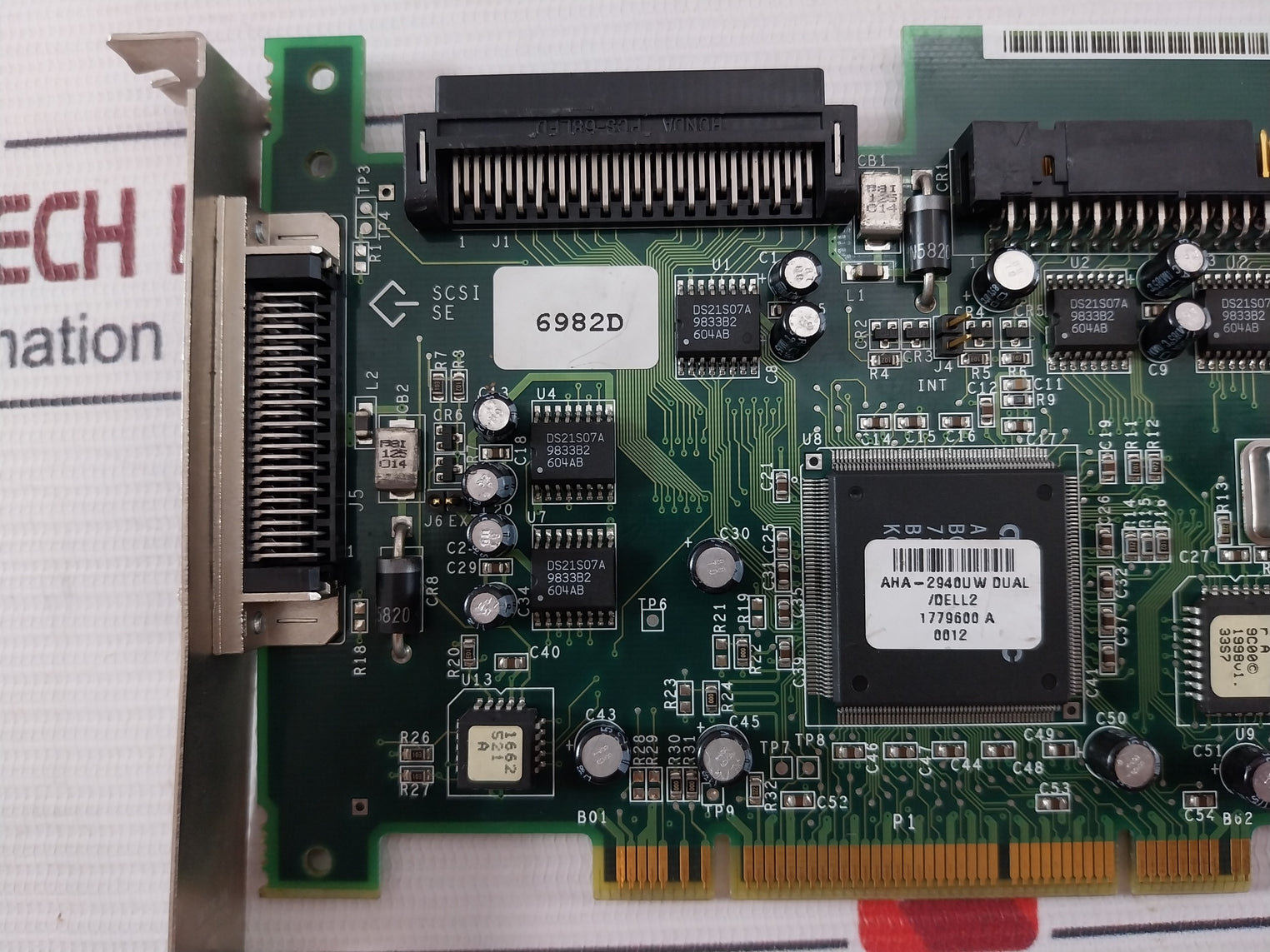 Adaptec Aha-2940Uw Ultra Wide Scsi Host Storage Adapter Card 1779600 A 94V-0