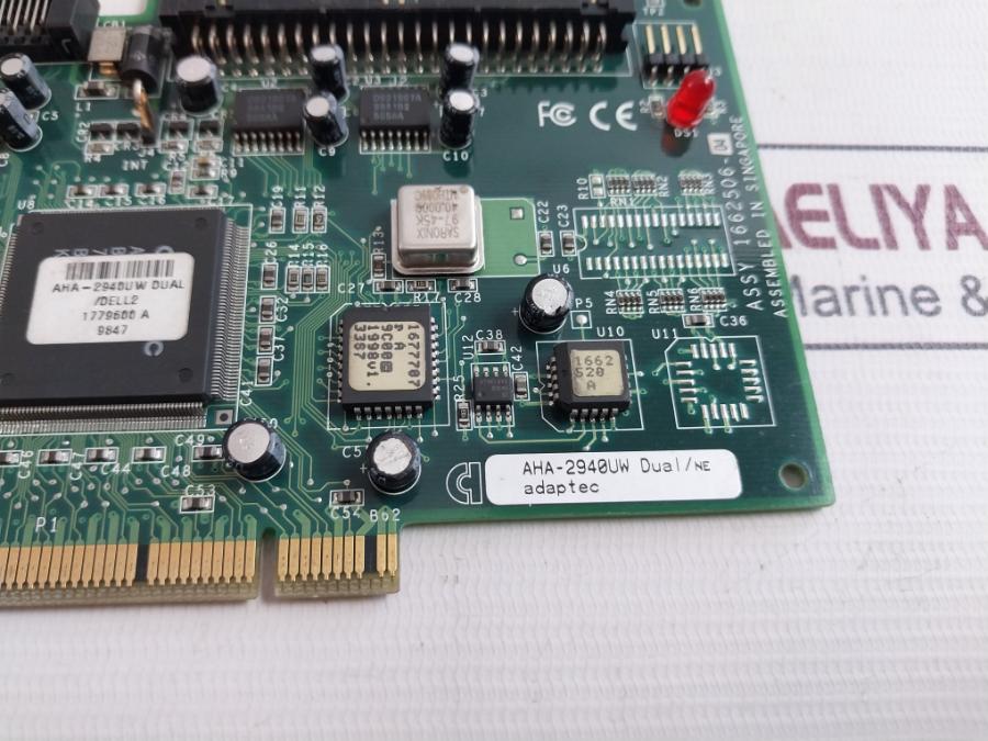 Adaptec Aha-2940Uw Ultra Wide Scsi Pci Controller Adapter Card Rev. B