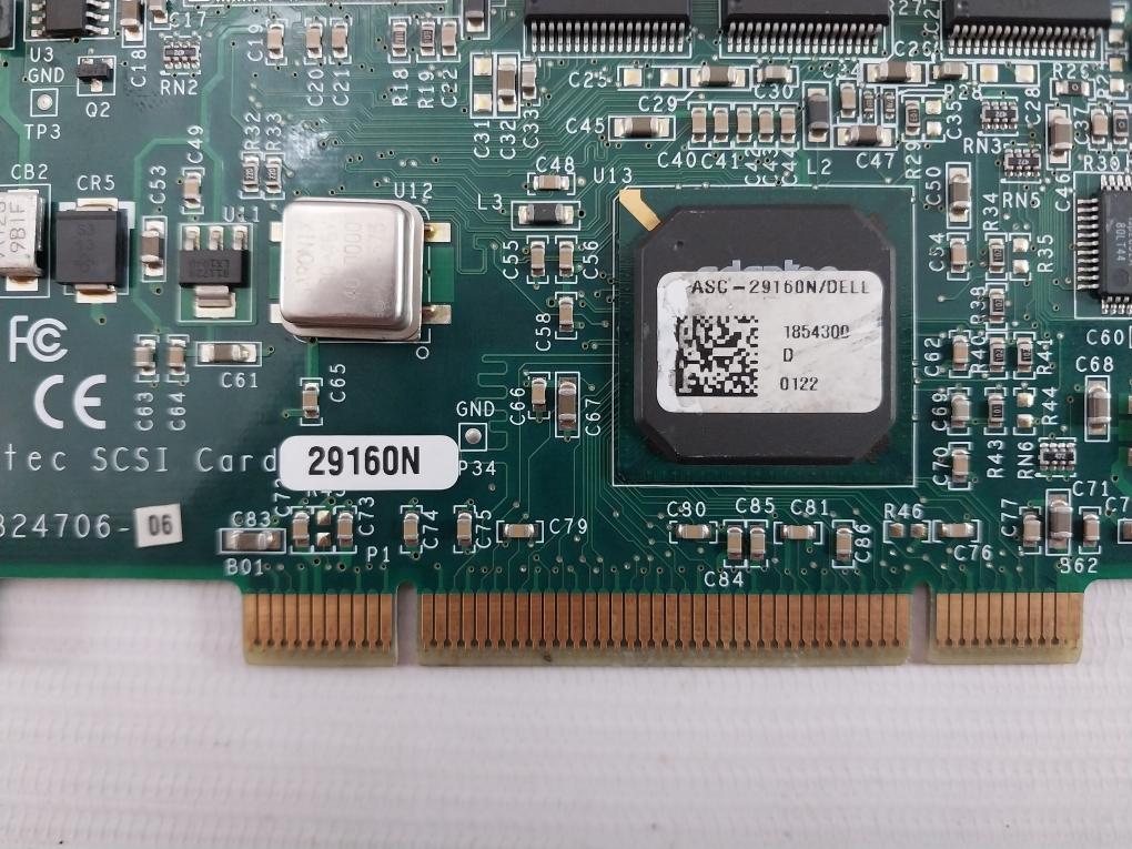 Adaptec Assy 1824706-06 Scsi Card 29160N Dp/N: 073Vex-c/O Sg-rev A00