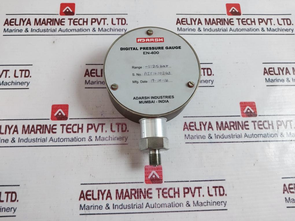Adarsh En-400 Digital Pressure Gauge -1:25 Bar