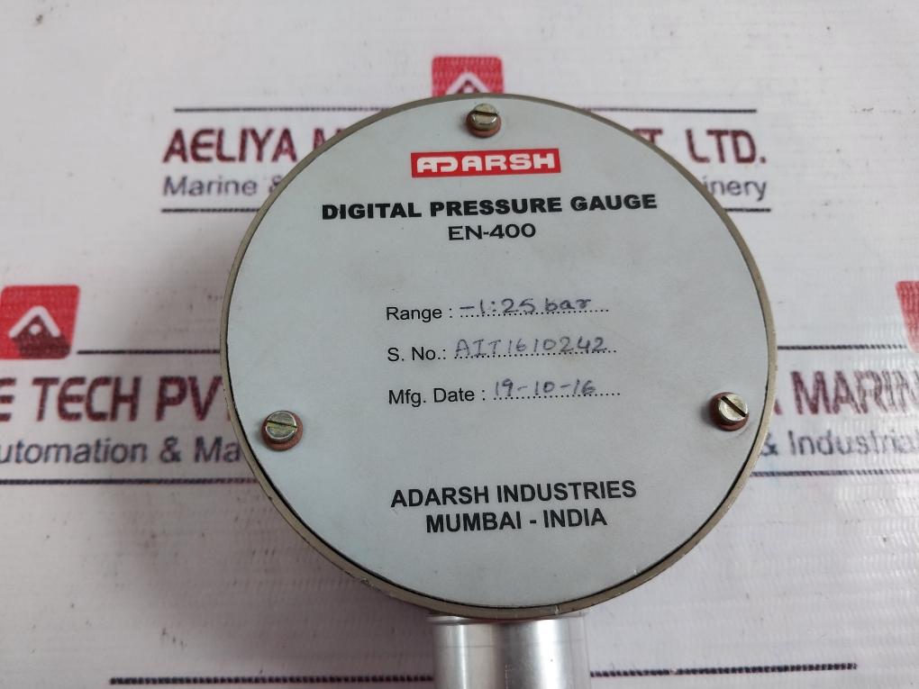 Adarsh En-400 Digital Pressure Gauge -1:25 Bar
