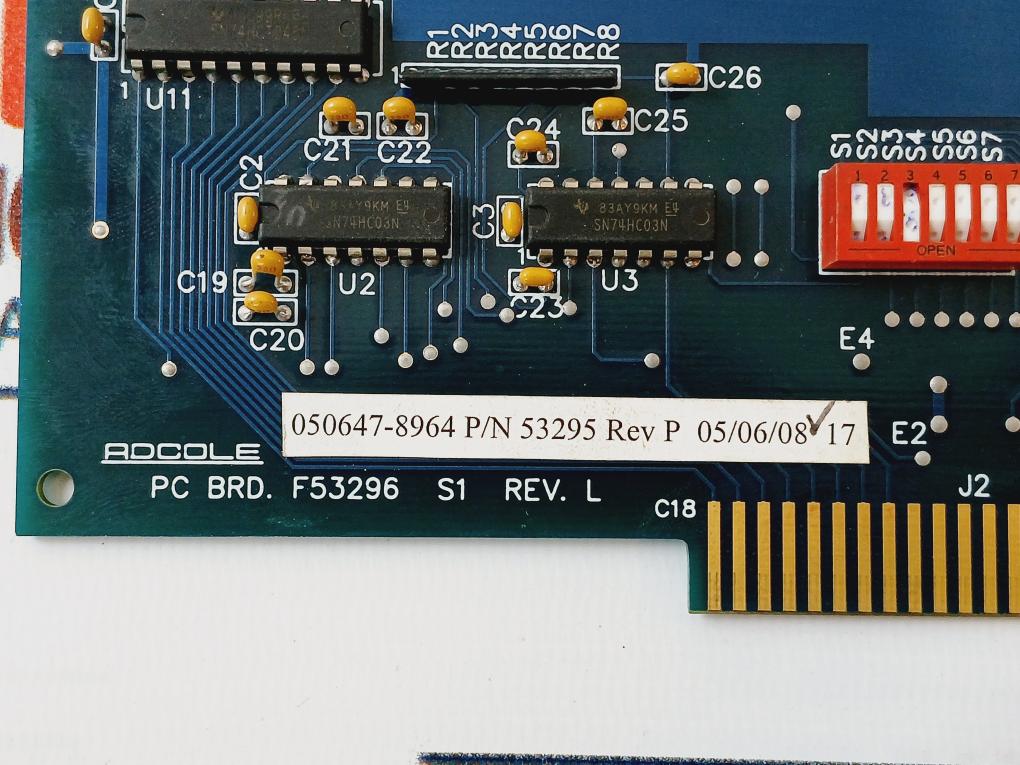 Adcole 53295 Pc Board F53296