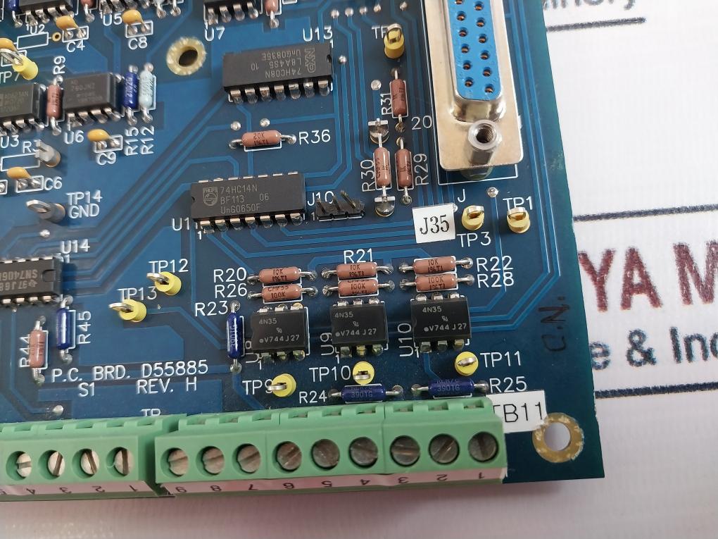 Adcole P.c. Bard. D55885 PCB