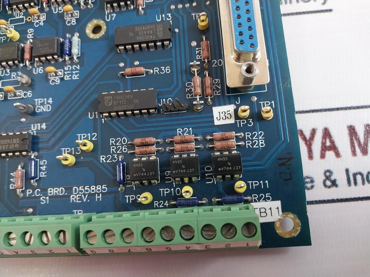 Adcole P.c. Bard. D55885 PCB