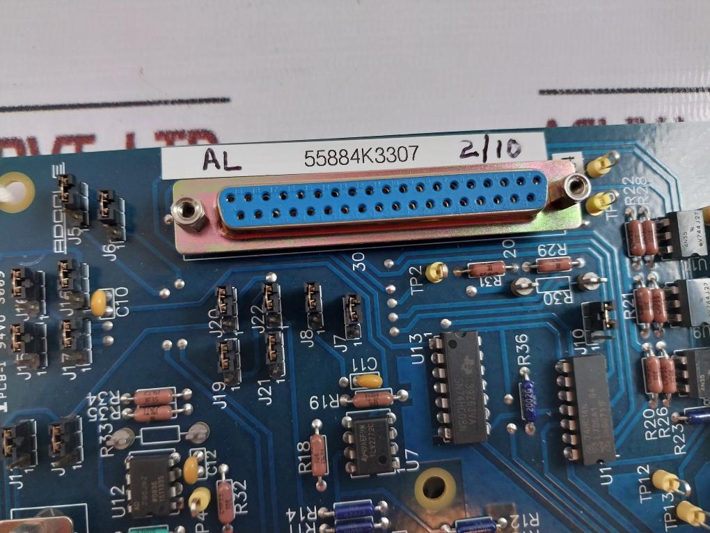 Adcole P.C.Brd.D55885 Printed Circuit Board Rev. H