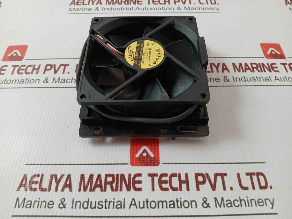 Dc Brushless Axial Cooling Fan 12V Dc 0.25A Adda Corporation Ad0912Hb-a76Gl