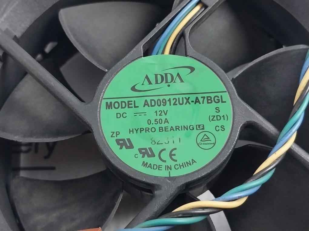 Adda Ad0912Ux-a7Bgl Cooling Fan 12V 0.50A