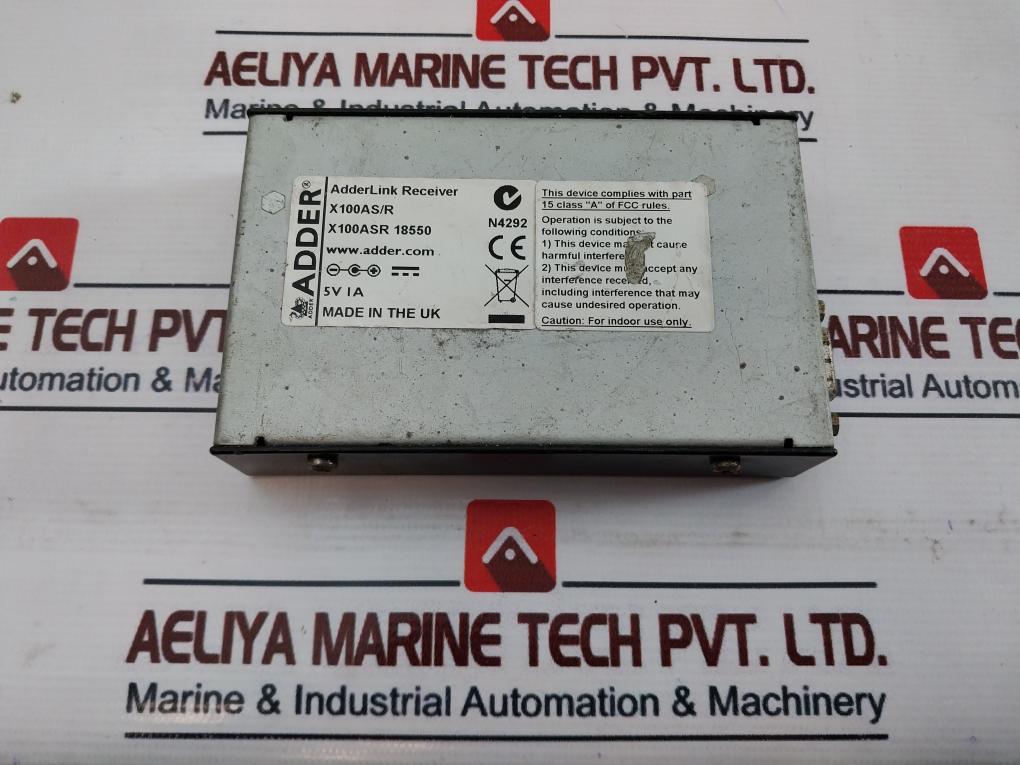 Adder X100As/R Adderlink Receiver Remote X100Asr 18550
